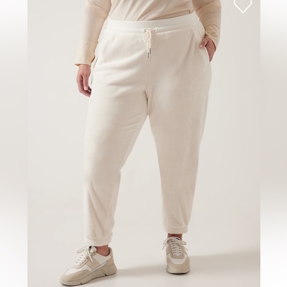 Athleta Cozy Karma Recover Jogger // magnolia white #511385 - Picture 3 of 10